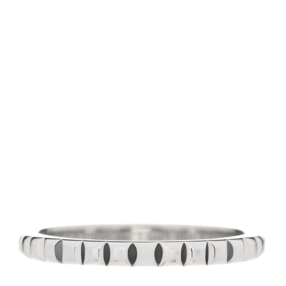 Boucheron Platinum Mini Clou De Paris Wedding Band Ring 51 5.75 1 of 5