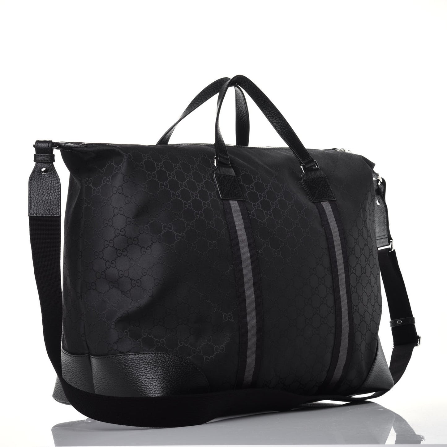 Nylon Monogram XL Duffle Bag Black