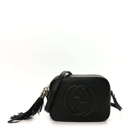 Gucci Pebbled Calfskin Small Soho Disco Bag Black 1 of 8