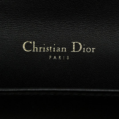 Christian Dior Lambskin Cannage Lady Dior Pouch Black 7 of 7