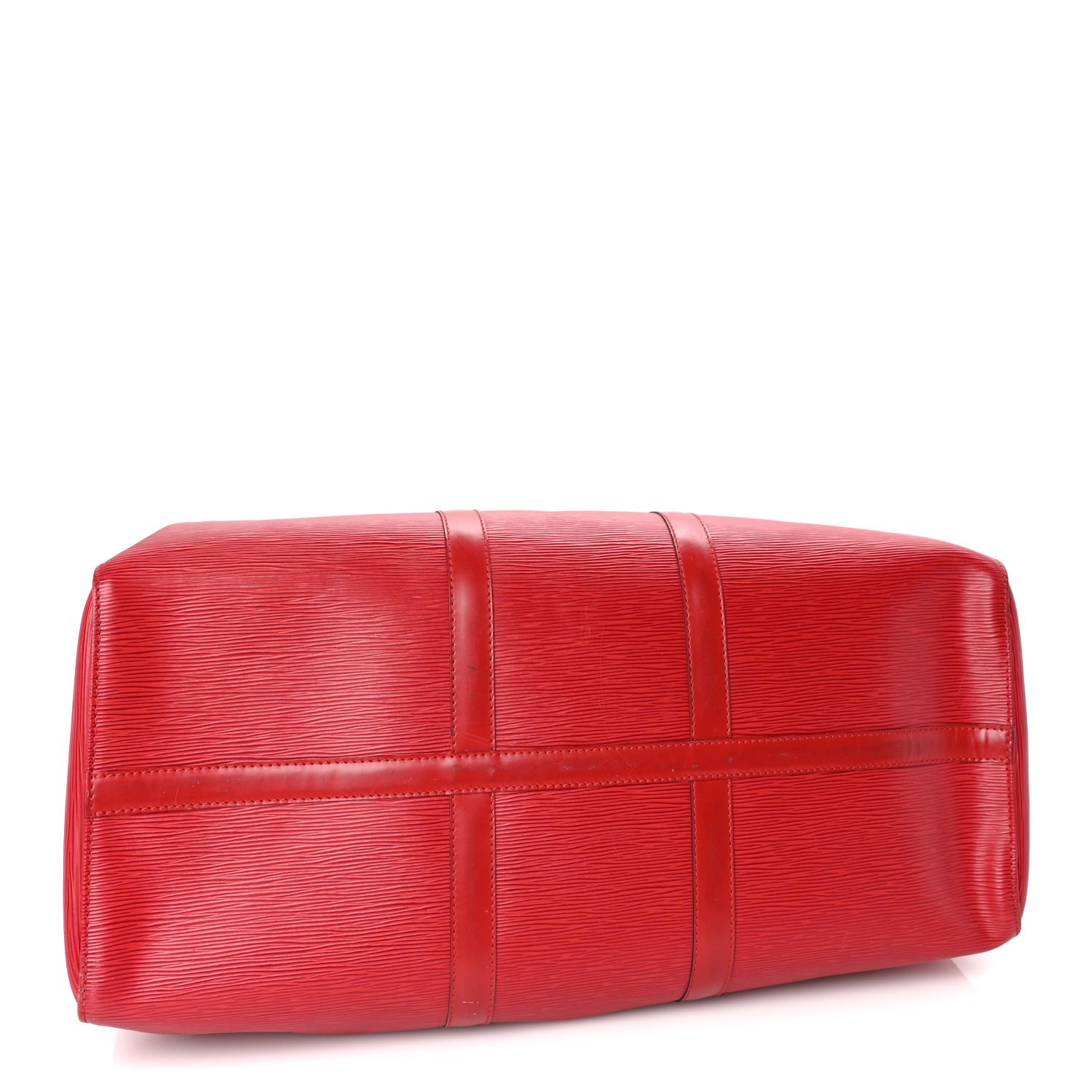 Louis Vuitton Epi Keepall 50 Castillan Red 3 of 8