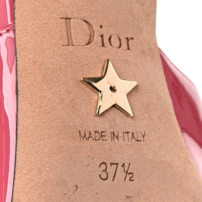 Christian Dior Patent Ribbon J'Adior Slingback 65mm Pumps 37.5 Fraise 8 of 9