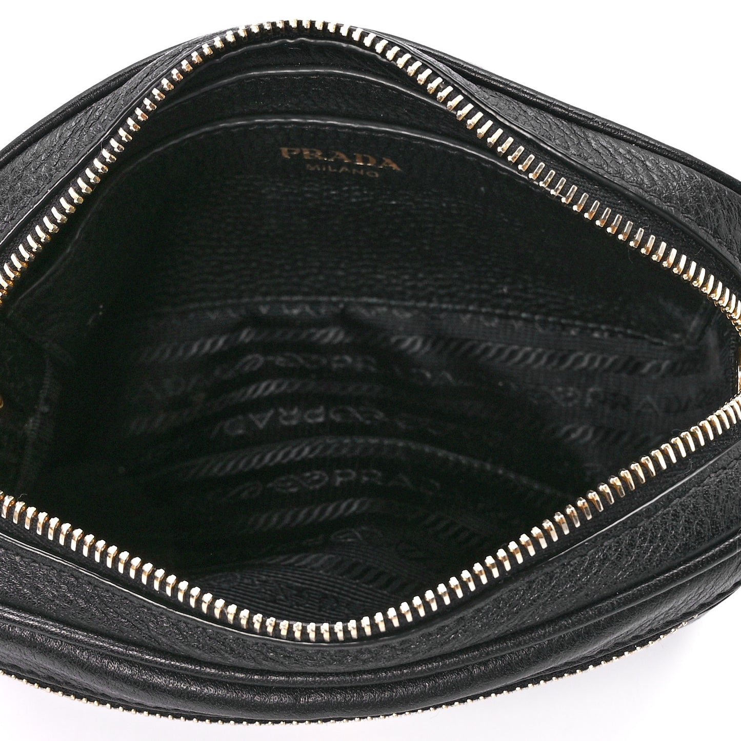 Vitello Daino Belt Bag Black