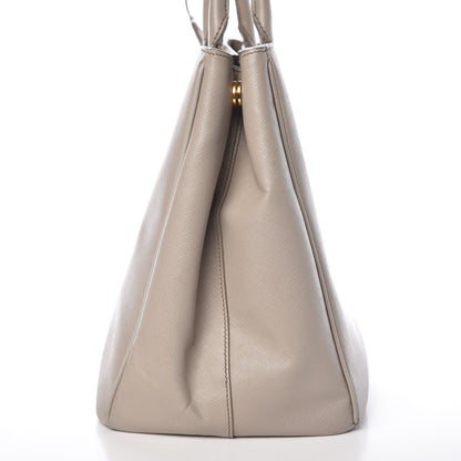 Prada Saffiano Lux Large Tote Argilla 14 of 16