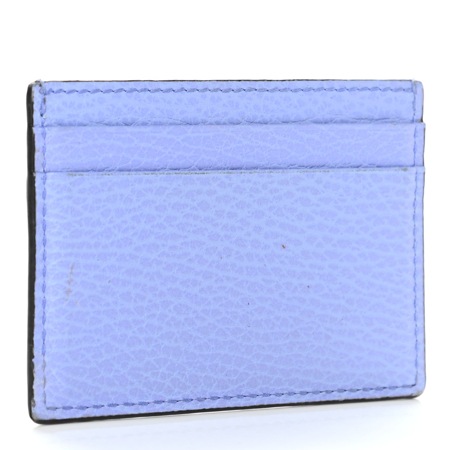 Gucci Calfskin Garden Bat Card Holder Periwinkle 3 of 8