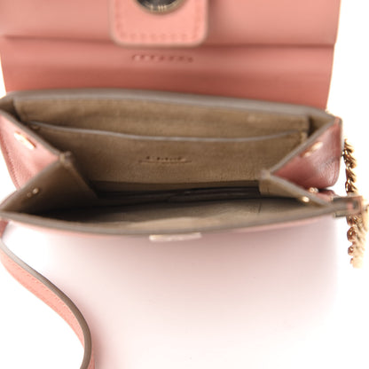 Chloe Suede Calfskin Mini Faye Bracelet Bag Ideal Blush 5 of 10