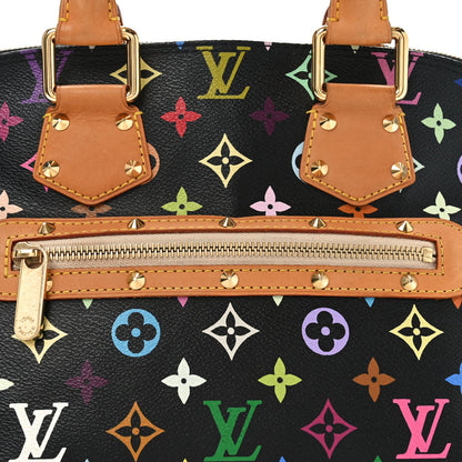 Louis Vuitton Monogram Multicolor Alma Black 7 of 7