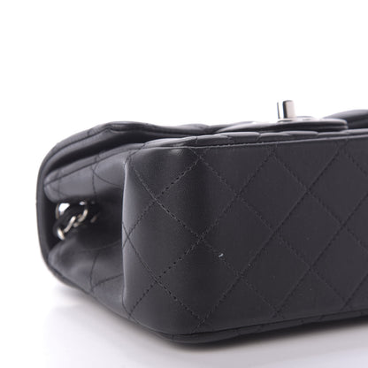 Chanel Lambskin Quilted Mini Square Flap Black 6 of 10