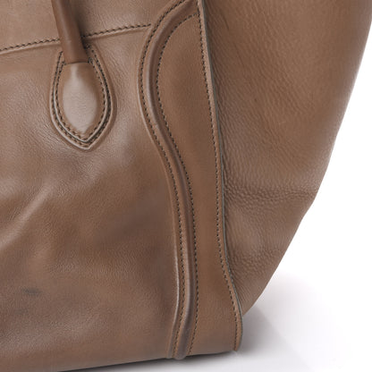 Celine Supple Calfskin Medium Phantom Luggage Taupe 16 of 23