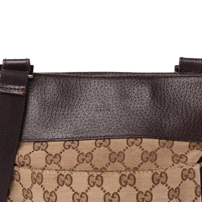 Gucci Monogram Messenger Crossbody Bag Dark Brown 11 of 11