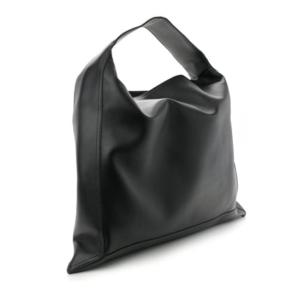Bottega Veneta Silky Calfskin Large Hop Black 3 of 7