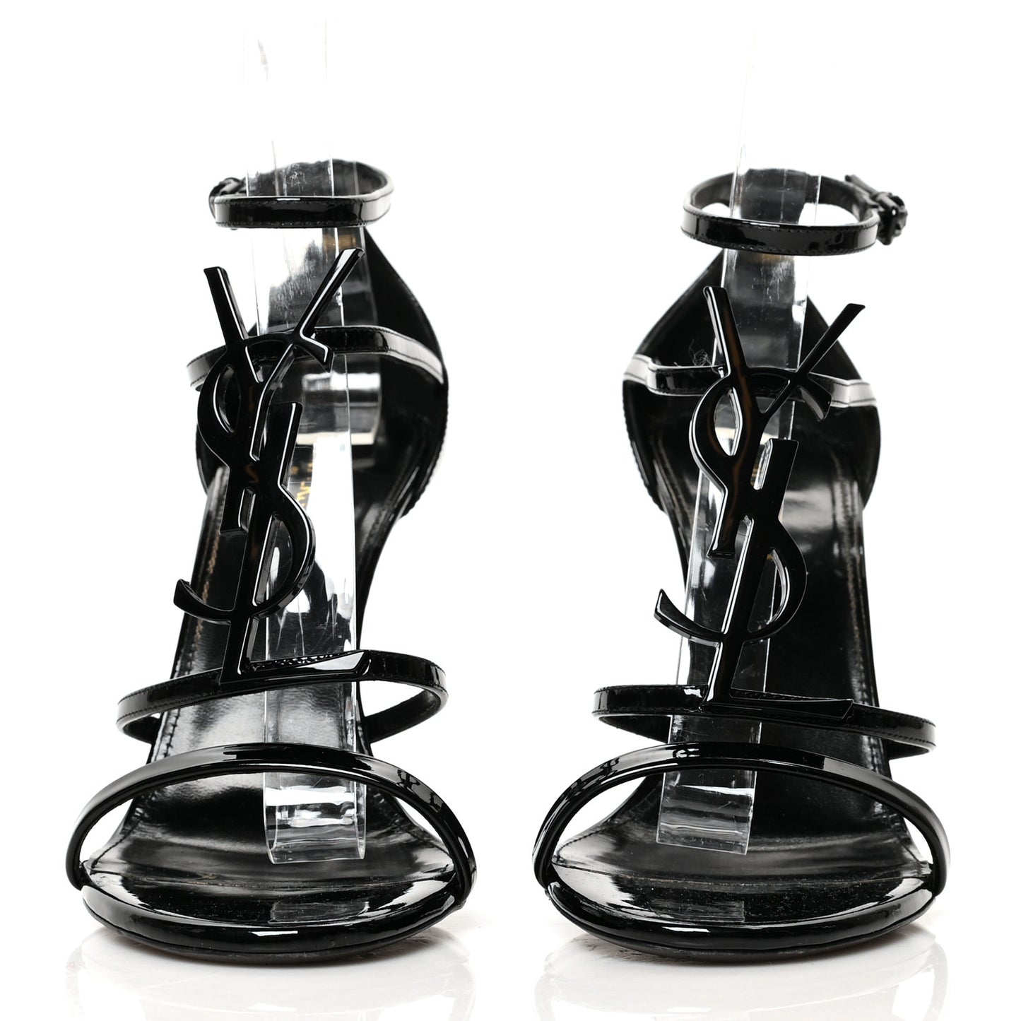 Patent Cassandra 100 Sandals 38.5 Black