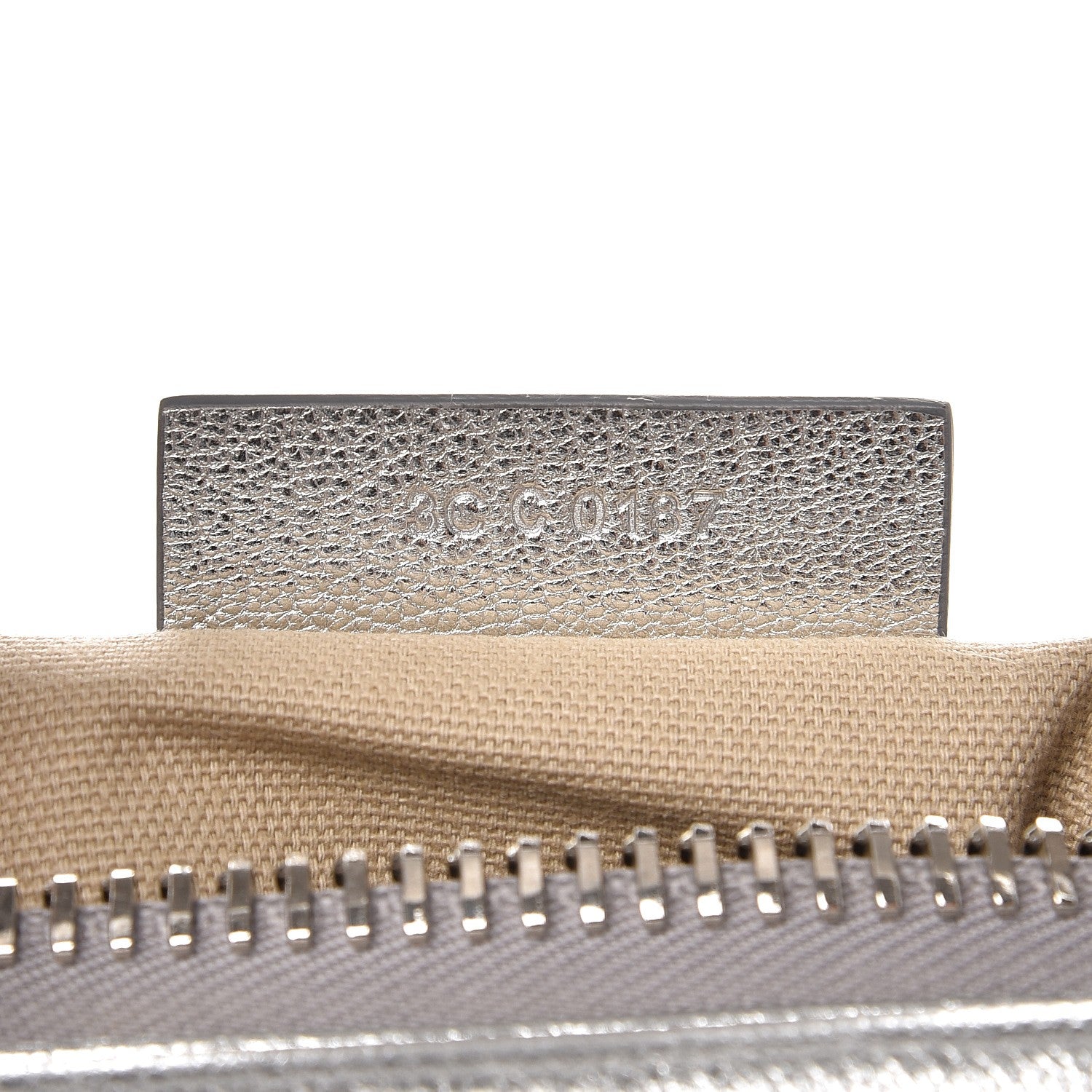 Givenchy Metallic Sugar Goatskin Small Antigona Silver 7 of 7