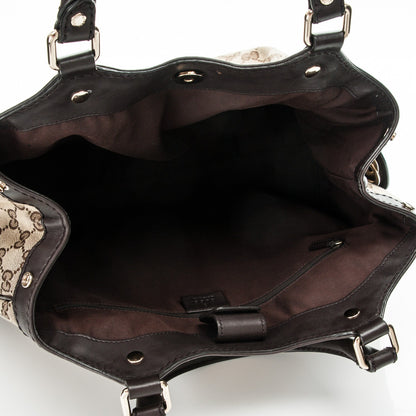 Gucci Monogram Medium Sukey Tote Dark Brown 5 of 7