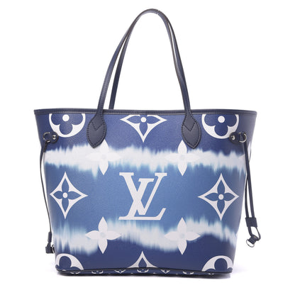 Louis Vuitton Monogram Escale Neverfull MM Blue 1 of 11