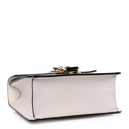 Gucci Calfskin Mini Sylvie Chain Shoulder Bag White 4 of 13