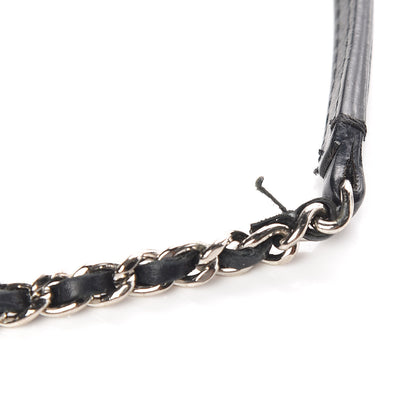 Chanel Calfskin Stitch Medium Flap Black 8 of 12