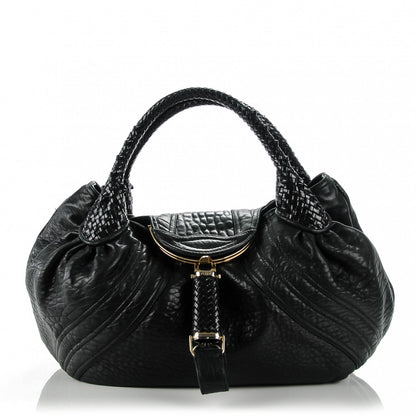 Fendi Nappa Nuvolata Spy Black 1 of 8