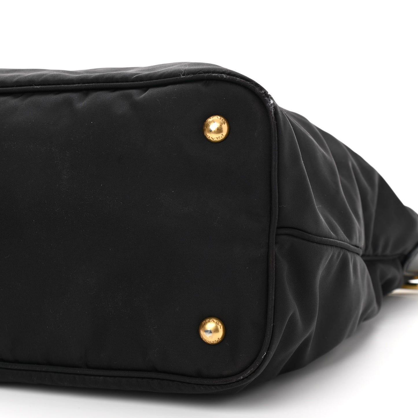 Tessuto Nylon Gaufre Tote Black