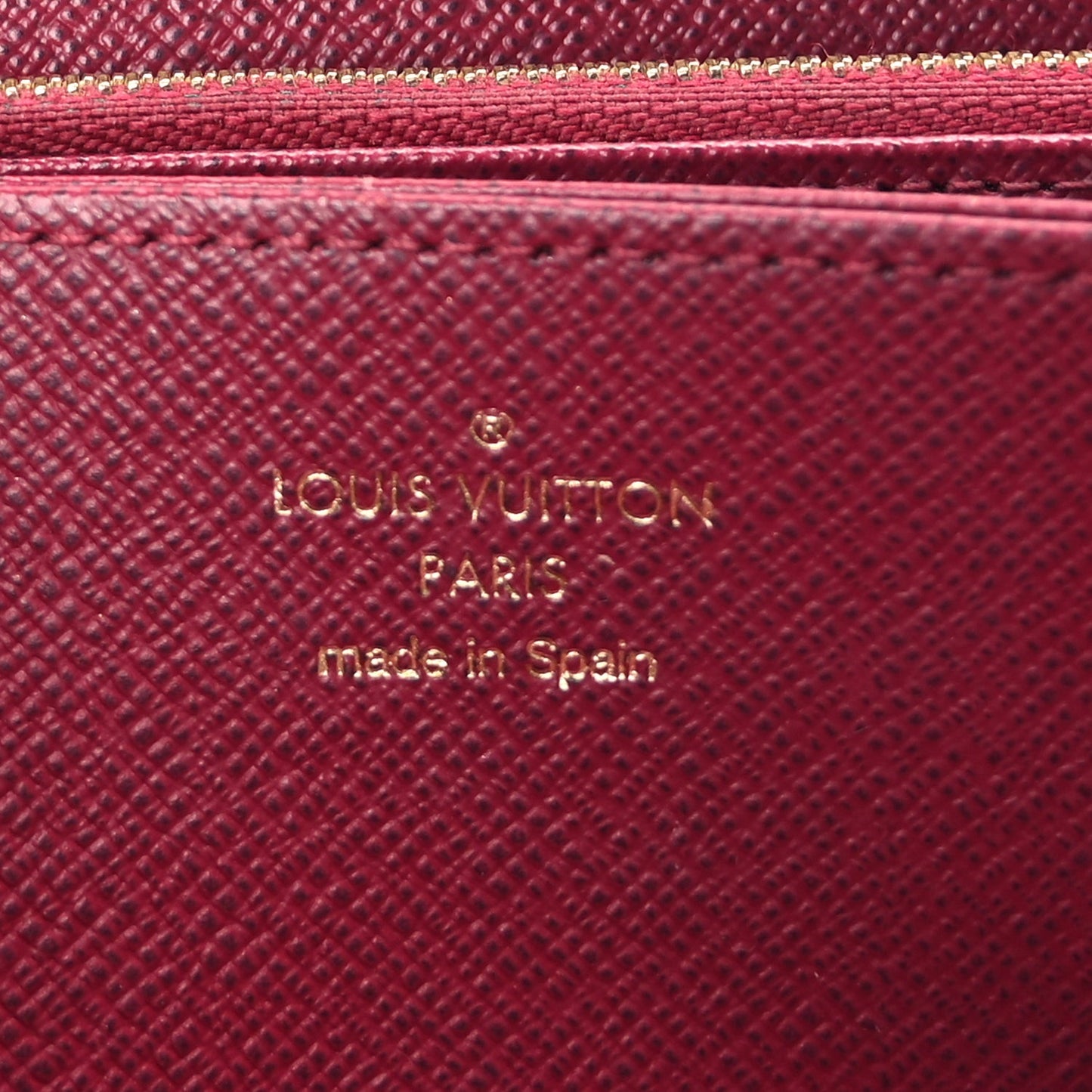 Monogram Zippy Wallet Fuchsia