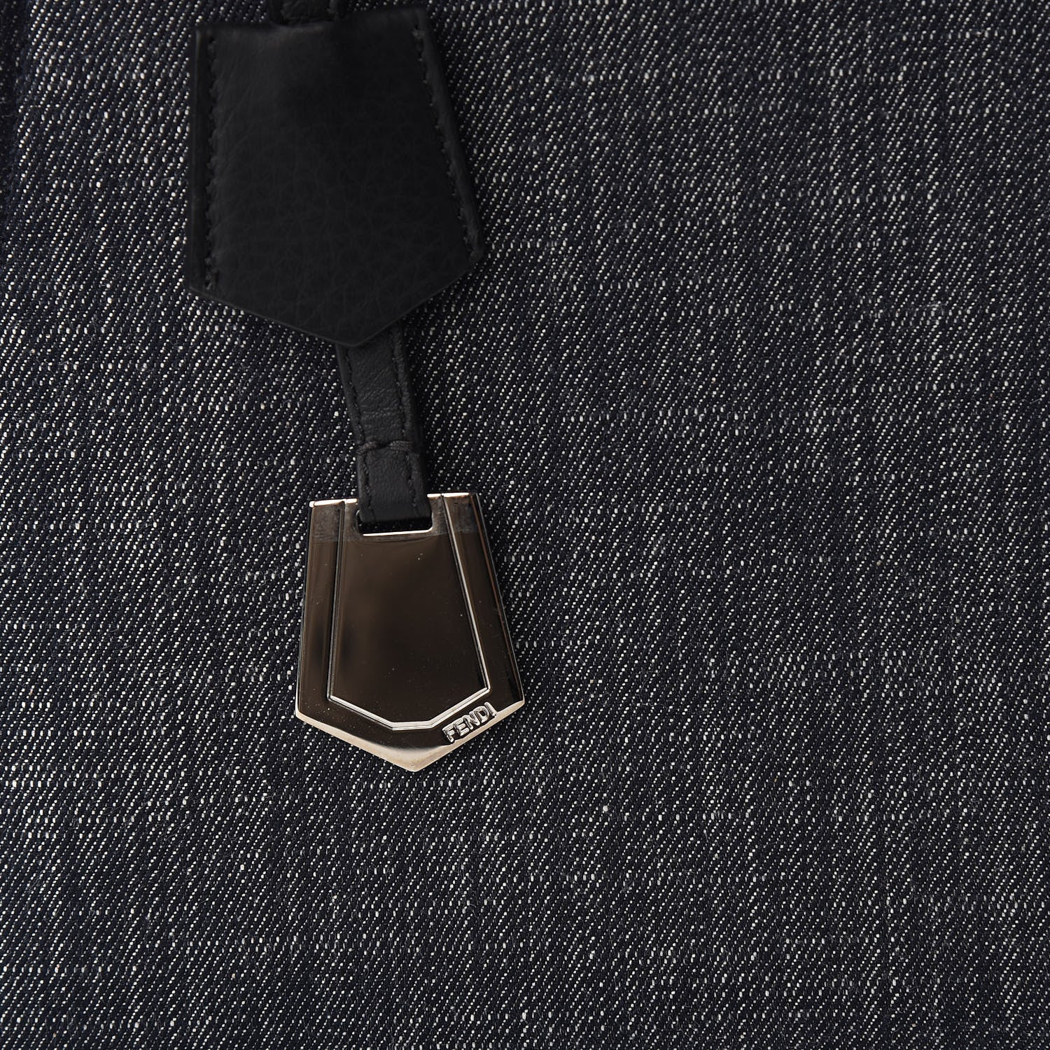 Fendi Denim Large 3Jours Tote Blue 11 of 11