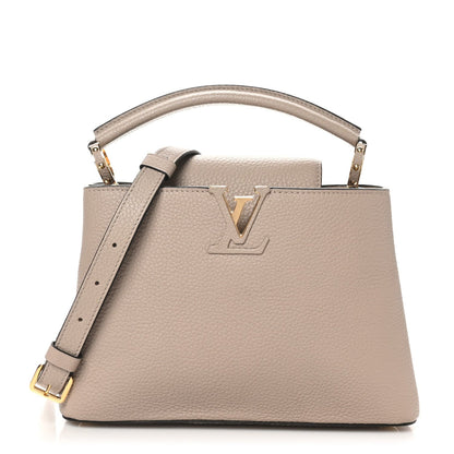 Louis Vuitton Taurillon Capucines BB Galet 1 of 7