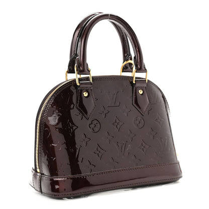 Louis Vuitton Vernis Alma BB Amarante 3 of 11