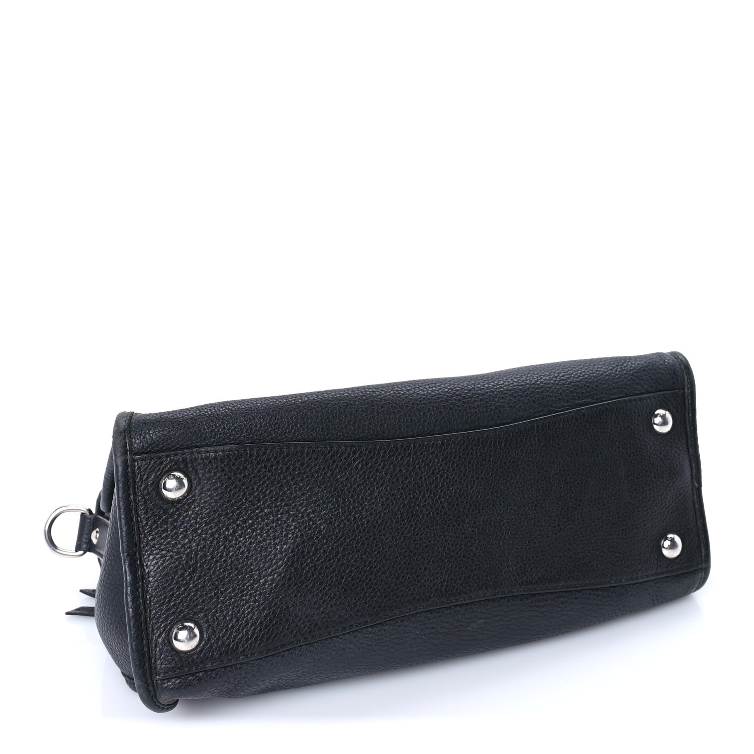 Prada Vitello Phenix Shopping Satchel Black 3 of 7