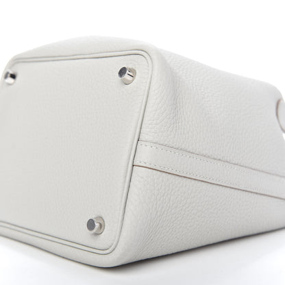 Hermes Taurillon Clemence Picotin Lock 18 PM Gris Perle 7 of 10