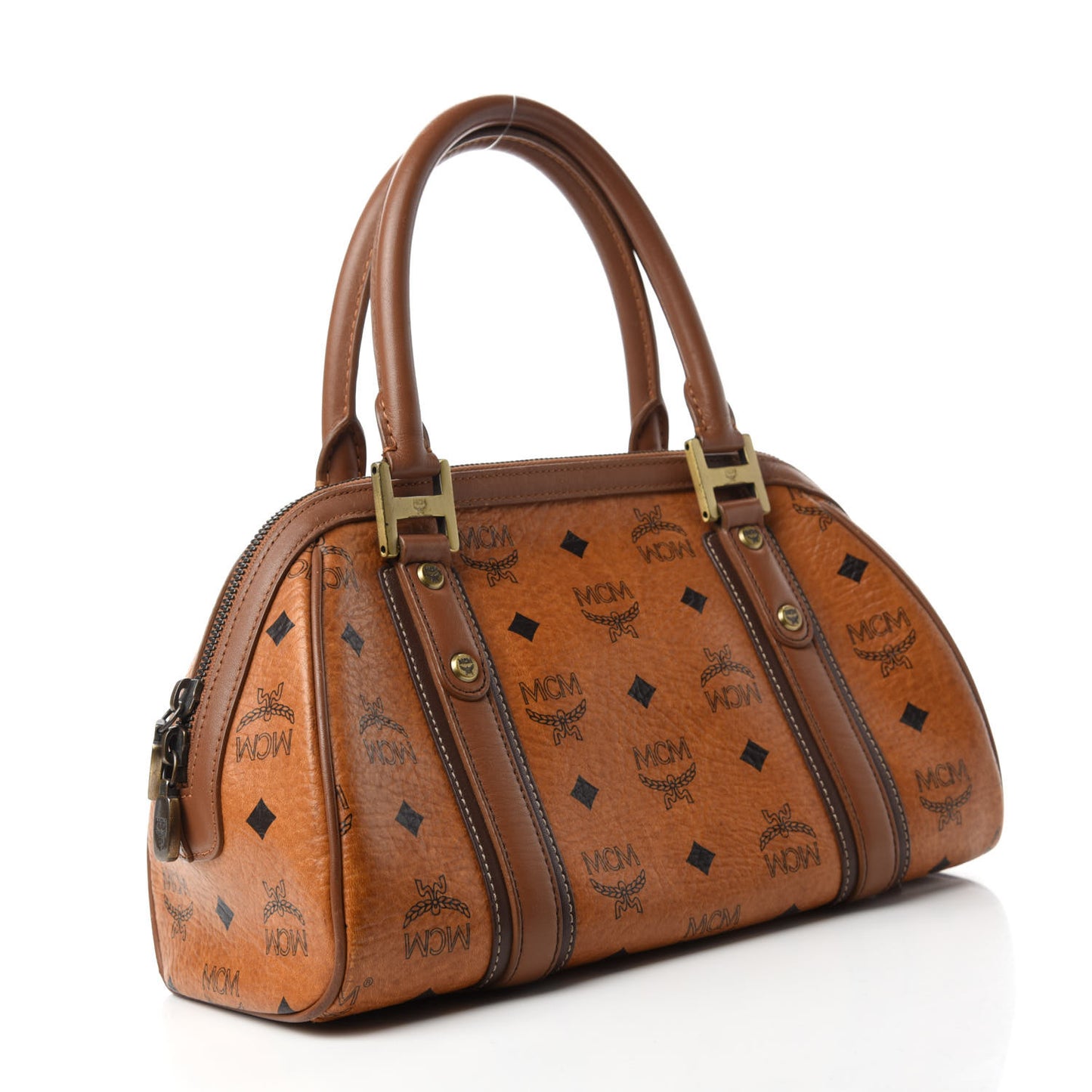 Visetos Boston Bag Cognac