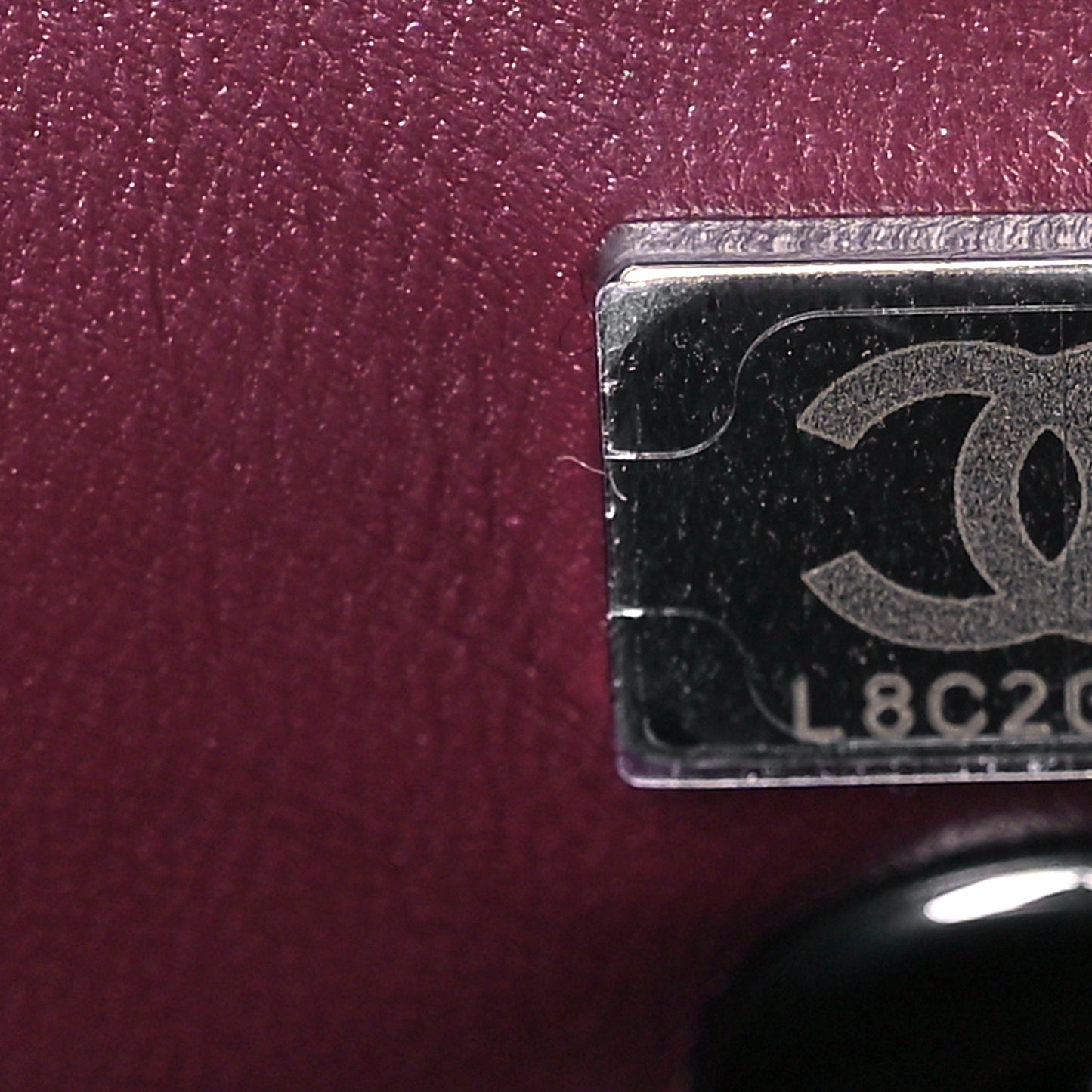 Caviar Chevron Quilted Mini Coco Handle Flap So Black