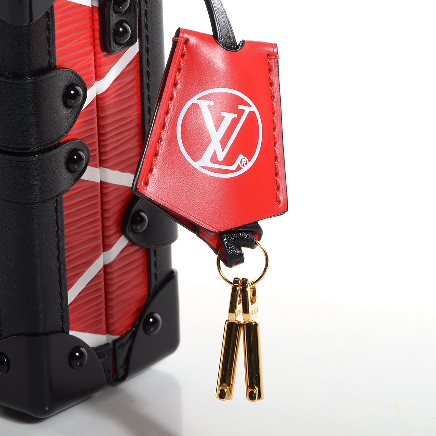 Epi Petite Malle Malletage Red