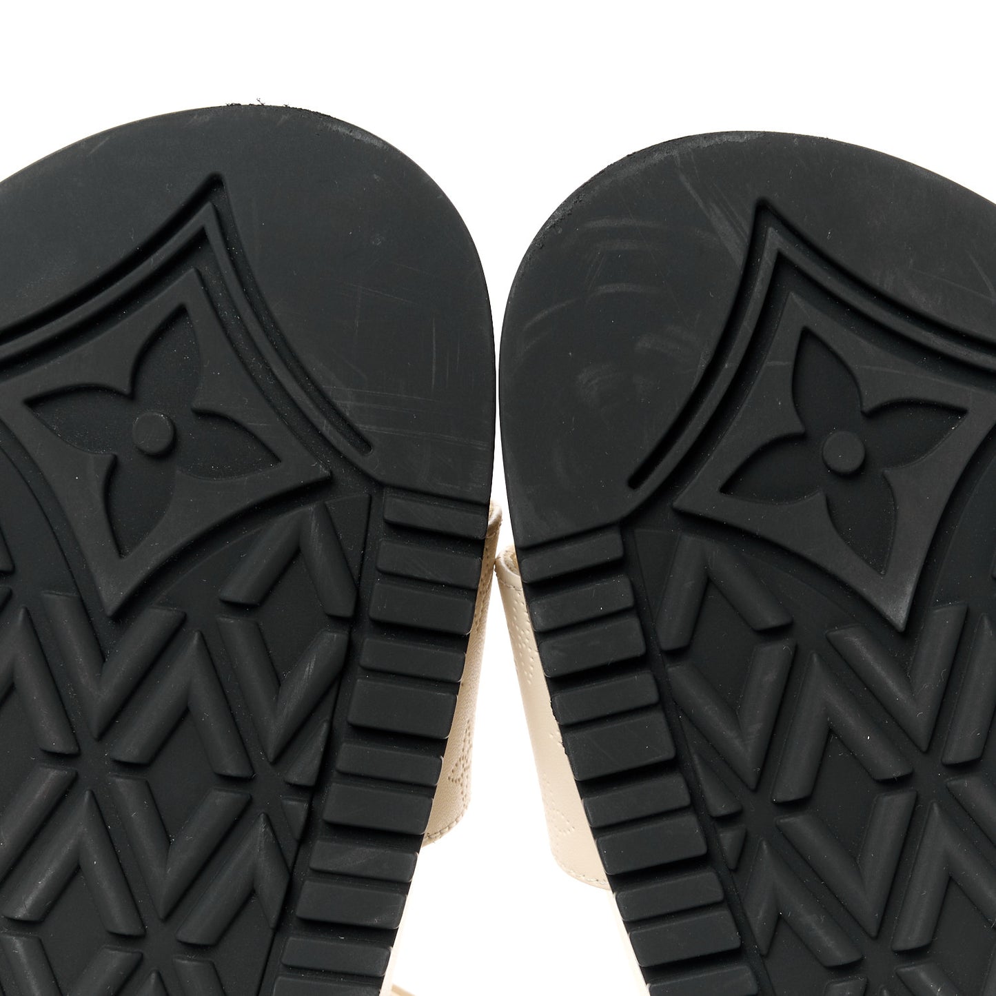 Mahina Bom Dia Flat Mule Sandals 38 Beige Clair