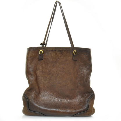 Prada Cervo Antik Shoulder Bag Cacao 4 of 11