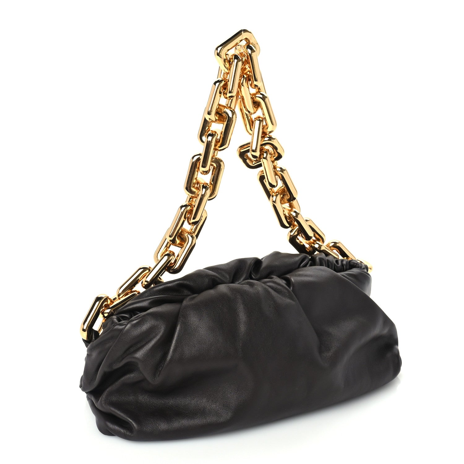 Bottega Veneta Calfskin The Pouch Chain Fondant 2 of 8