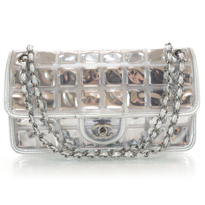 Chanel Vinyl Ice Cube Large Flap Bag 1 of 8