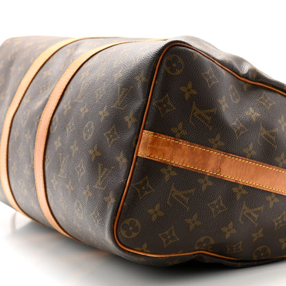 Louis Vuitton Monogram Keepall Bandouliere 45 10 of 14