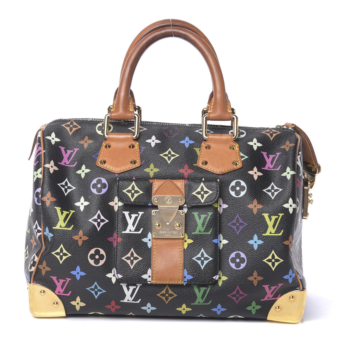 Monogram Multicolor Speedy 30 Black