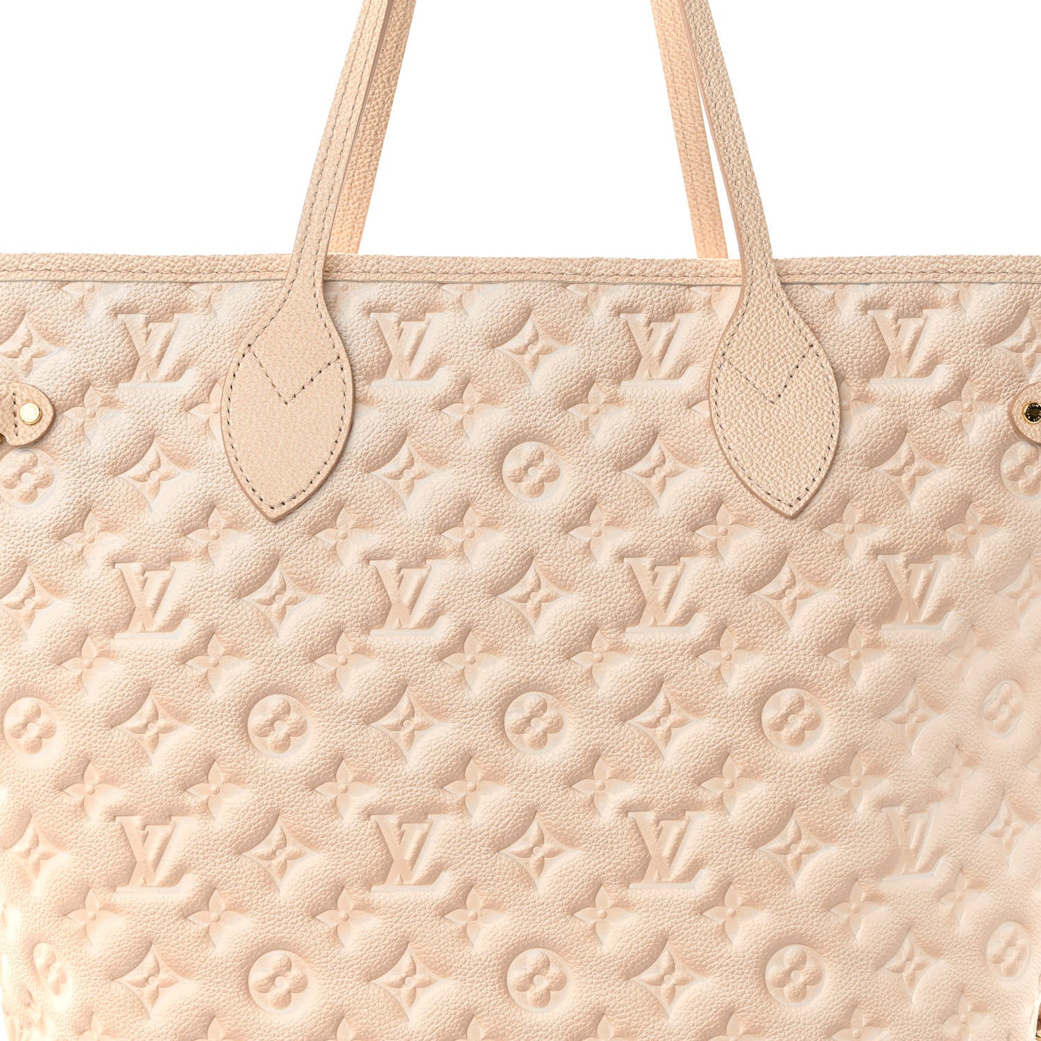 Louis Vuitton Empreinte Monogram Summer Stardust Neverfull MM Beige Clair 7 of 9
