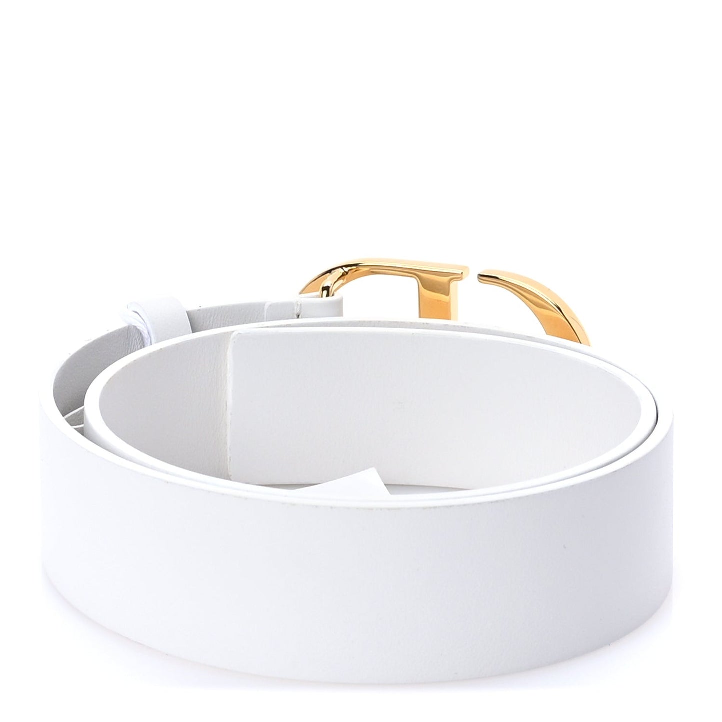Calfskin 30 Montaigne 70 28 Belt White