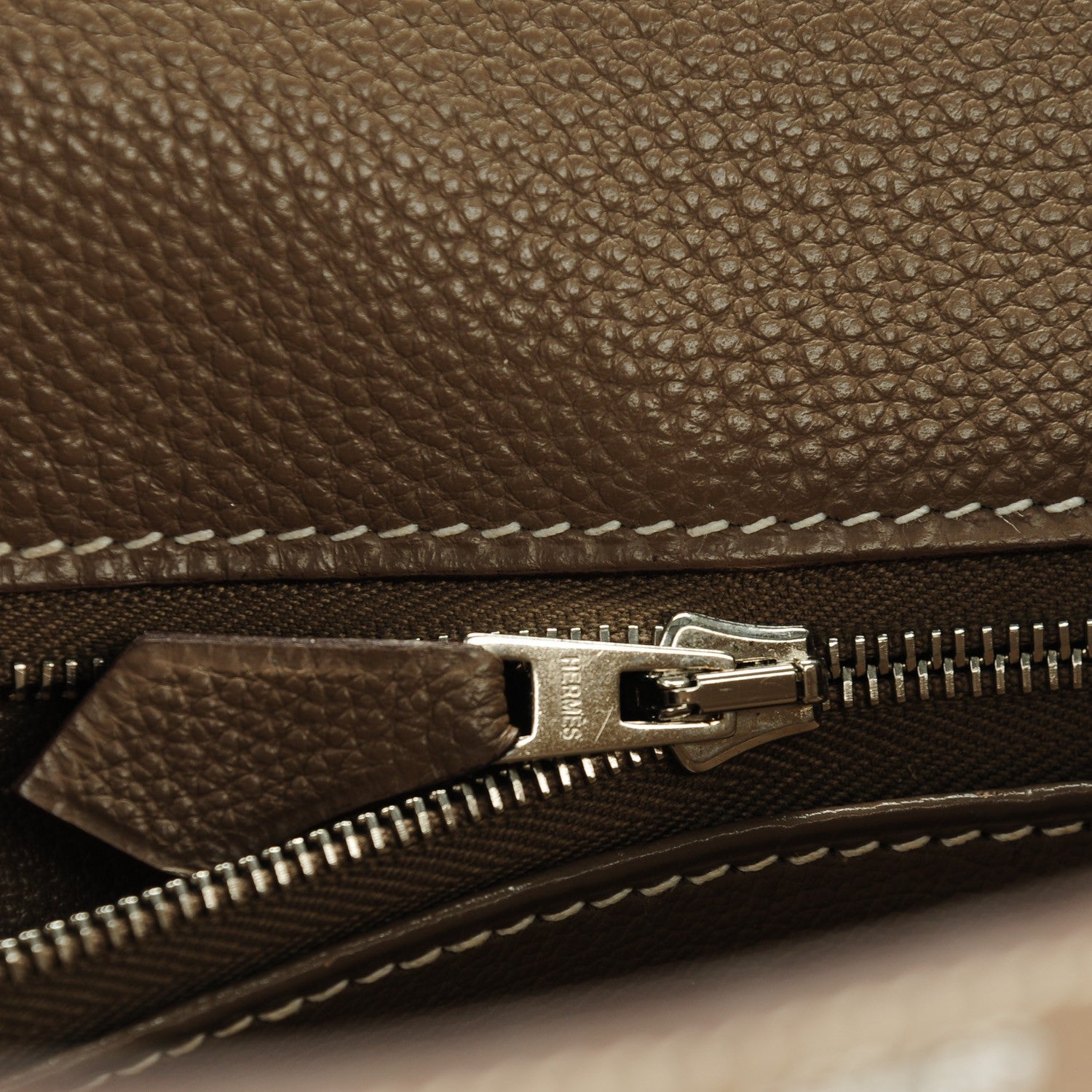 Hermes Togo Kelly Retourne 32 Etoupe 18 of 26