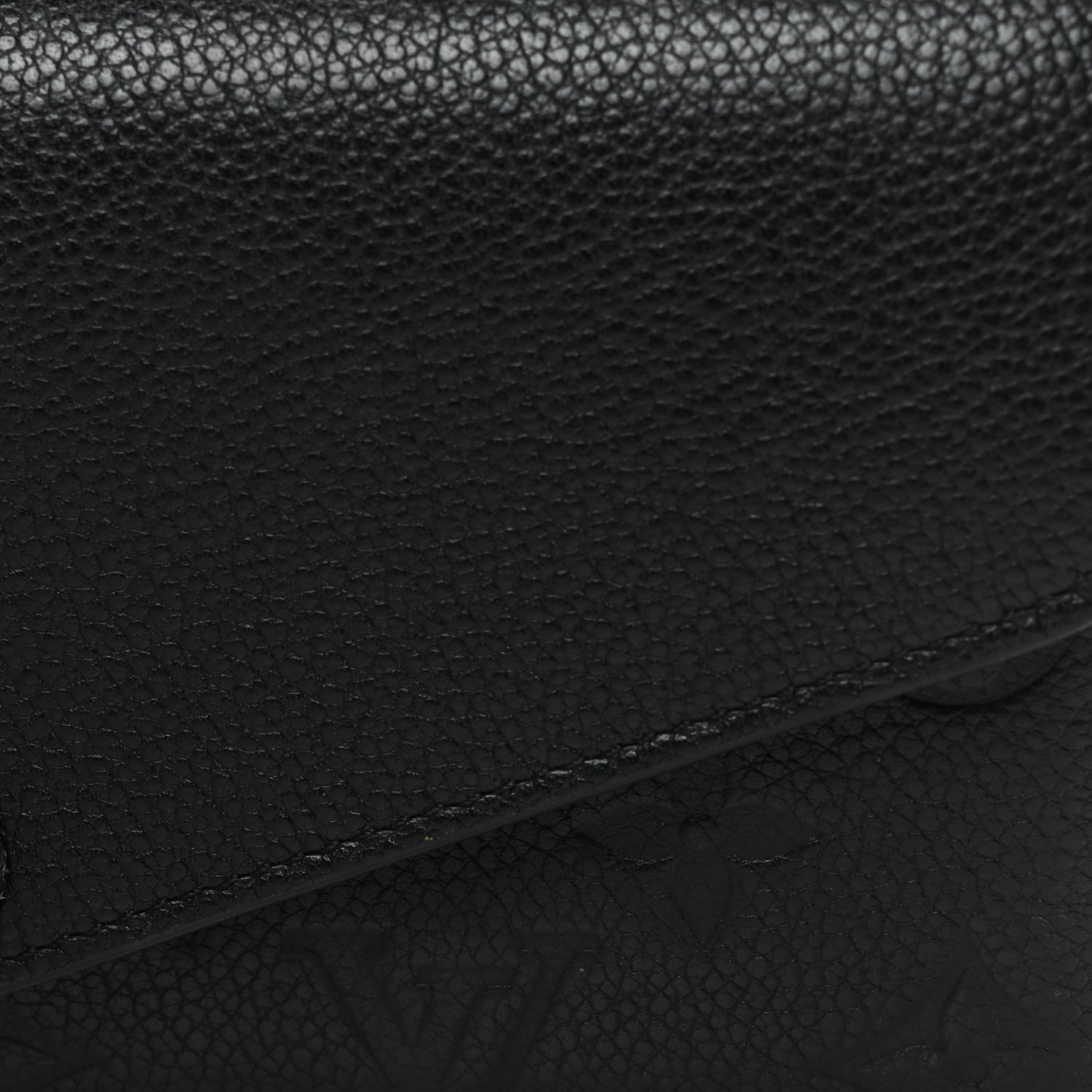 Louis Vuitton LOUIS VUITTON Empreinte Sarah Wallet NM Black 7 of 7