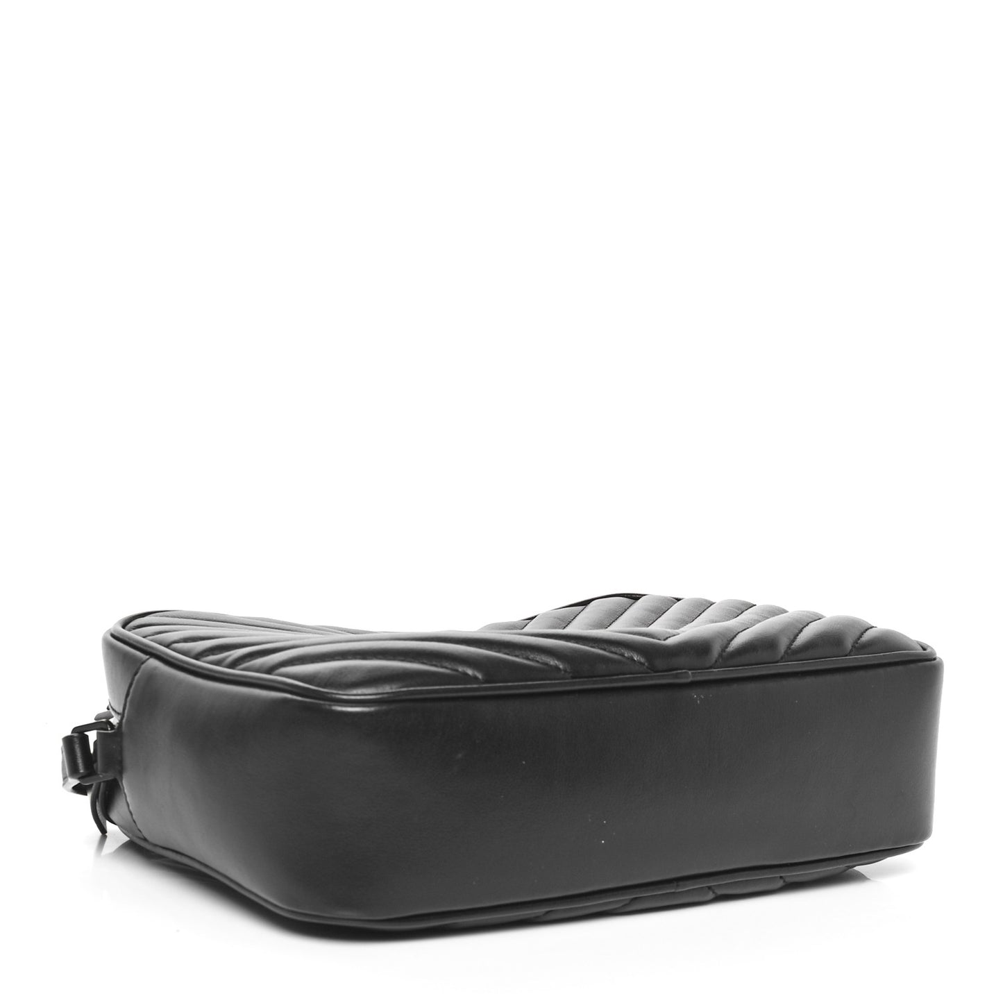 Calfskin Matelasse Monogram Monochrome Lou Camera Bag Black