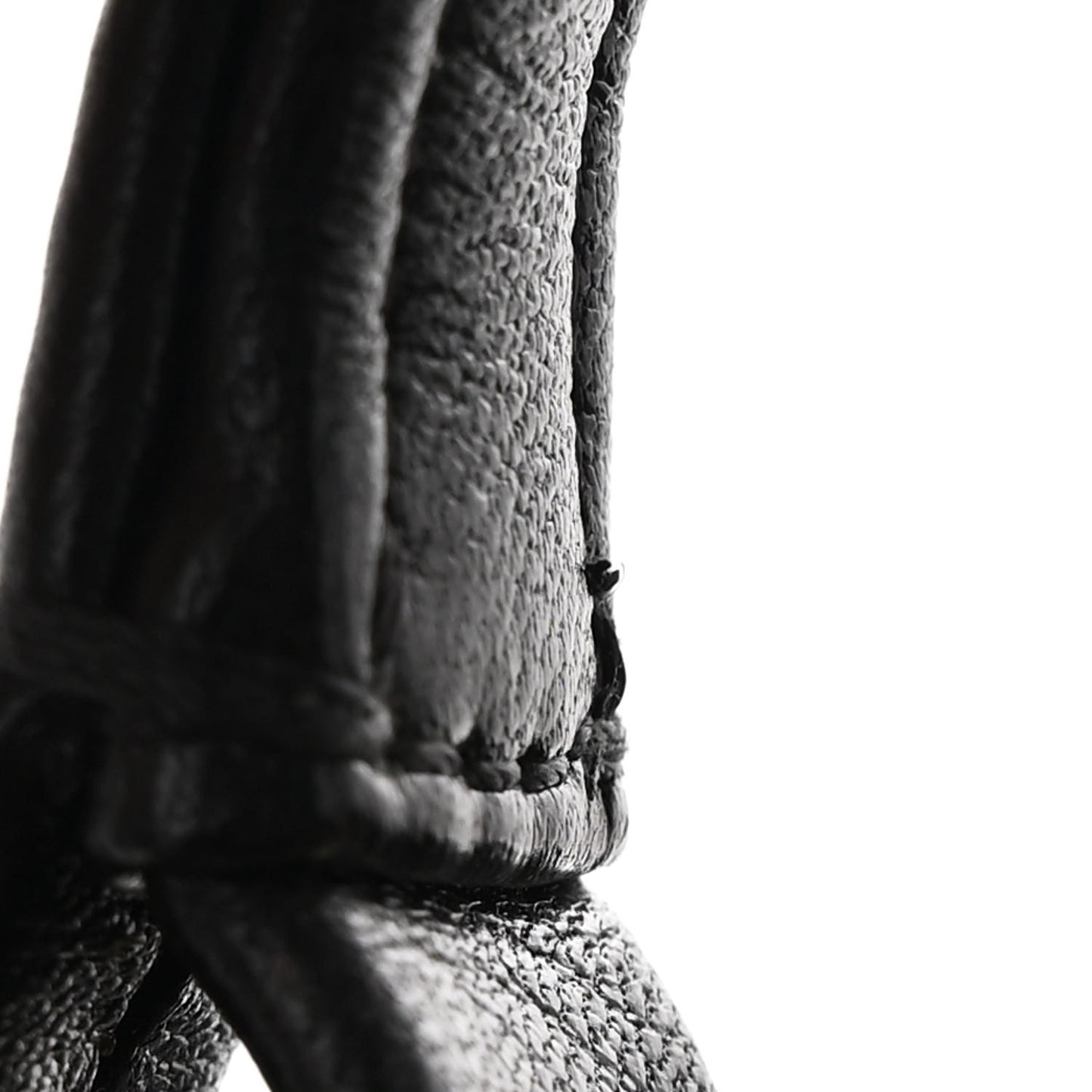 Lambskin Quilted Trendy Vanity Case Black