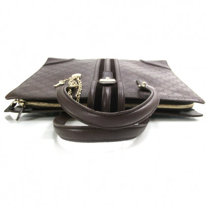 Gucci Guccissima Large Treasure Tote Chocolate 6 of 12