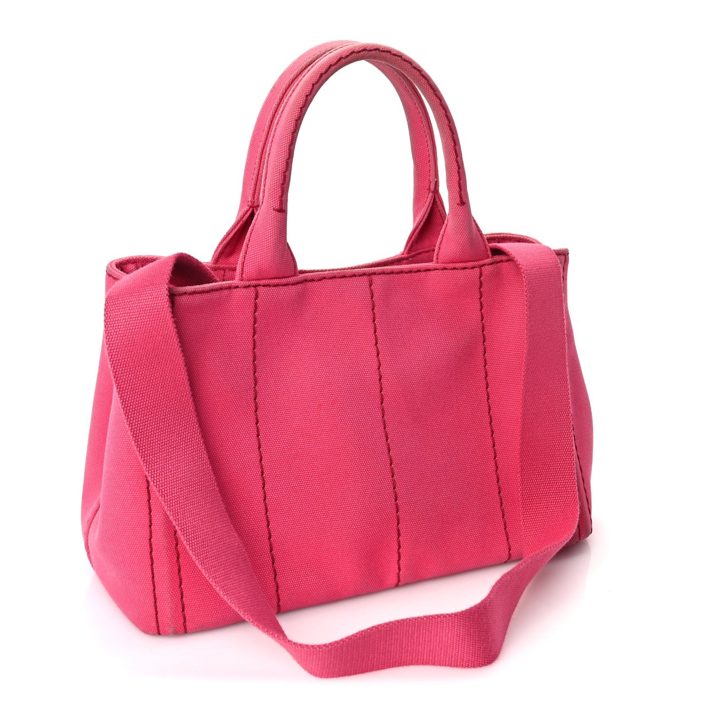 Canapa Small Logo Tote Peonia Peonia