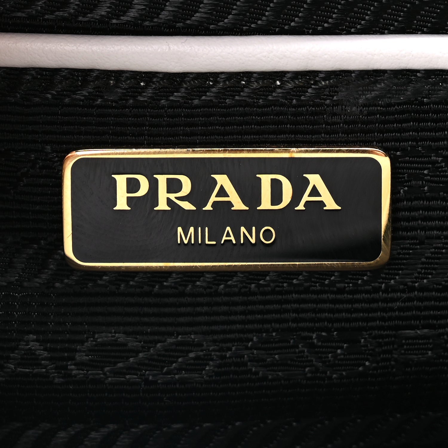 Prada Saffiano Chain Shoulder Bag  White 5 of 8