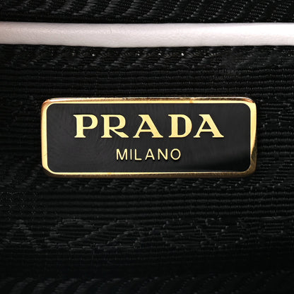 Prada Saffiano Chain Shoulder Bag  White 5 of 8