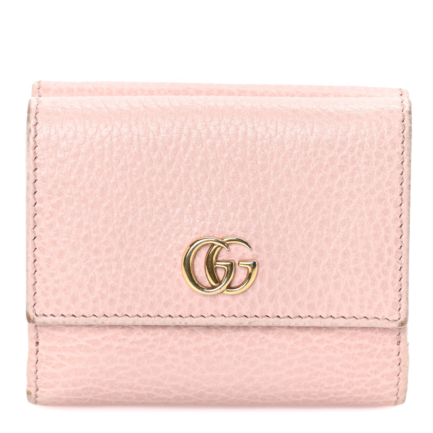 Gucci Dollar Calfskin GG Marmont Compact Wallet Box 1 of 7