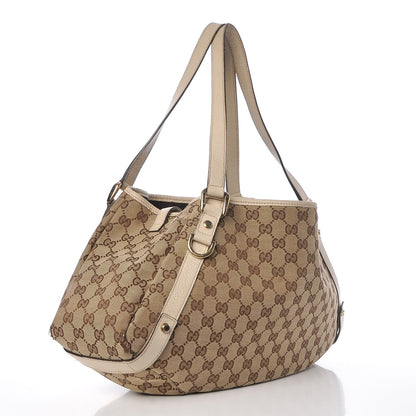 Gucci Monogram Medium Abbey Shoulder Bag Ivory 3 of 13